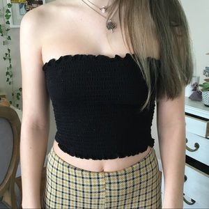 Brandy black tube top